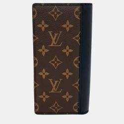 Pre Owned محفظة لويس فيتون كانفاس بني ماكاسار براززا