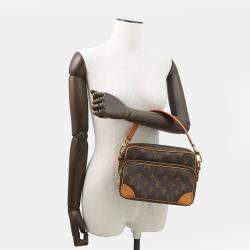 Pre Owned Louis Vuitton Nile Brown Monogram Archive