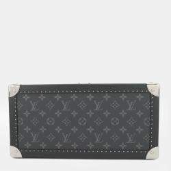 Pre Owned Louis Vuitton Coffret Accessoires Noir Monogram Eclipse