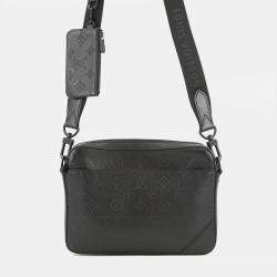 مملوكة مسبقًا Louis Vuitton Duo Messenger Noir Monogram Shadow