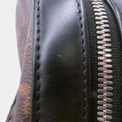 مملوكة مسبقًا حقيبة ظهر لويس فيتون جوش كانفاس ماكاسار مونوغرام بني/نوير