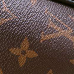 مملوكة مسبقًا حقيبة ظهر لويس فيتون جوش كانفاس ماكاسار مونوغرام بني/نوير