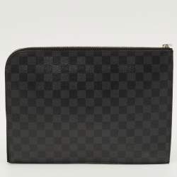 مملوكة مسبقًا Louis Vuitton Damier Graphite Canvas Pochette Jour GM Clutch