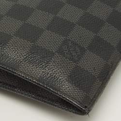 مملوكة مسبقًا حقيبة صغيرة لوي فيتون بسحاب كانفاس داميه غرافيت