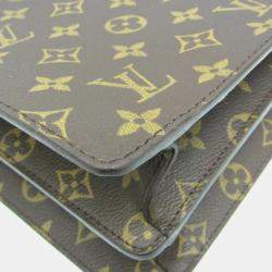 Pre Owned حقيبة مستندات لوي فيتون سلويت فيرموير بنقوش مونوغرام بنية