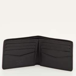 Pre Owned محفظة مطوية جلد أسود داميير أنفيني لويس فيتون سليم