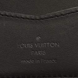 Pre Owned محفظة مطوية جلد أسود داميير أنفيني لويس فيتون سليم