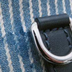 Pre Owned Louis Vuitton Outdoor Pochette Blue/Navy Watercolor Monogram