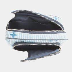 Pre Owned Louis Vuitton Outdoor Pochette Blue/Navy Watercolor Monogram