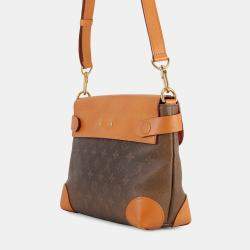 مملوكة مسبقًا Louis Vuitton Steamer Crossbody Brown Monogram Dust