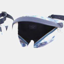 مملوكة مسبقًا Louis Vuitton Discovery Bumbag Blue Monogram Bandana Size Pm