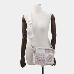 Pre Owned حقيبة رسول ثلاثية لويس فويتون داميي جيانت وايت سبراي