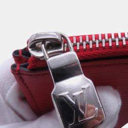 مملوكة مسبقًا Louis Vuitton Pochette Jour Red/Noir Epi Leather Supreme Size Gm