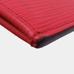 مملوكة مسبقًا Louis Vuitton Pochette Jour Red/Noir Epi Leather Supreme Size Gm