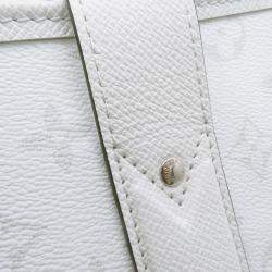 Pre Owned حقيبة لويس فيتون عطلة نهاية الأسبوع بلانك مونوجرام جلد تايغا