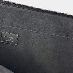 Pre Owned Louis Vuitton Pochette Jour Noir Epi Leather Supreme Size Gm