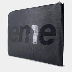 Pre Owned Louis Vuitton Pochette Jour Noir Epi Leather Supreme Size Gm