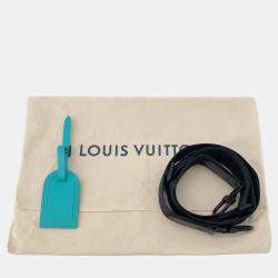 Pre Owned حقيبة لويس فيتون كيپول  باندولير تركواز/نوير مونوغرام إكليبس ريفيرس حجم ٢٥