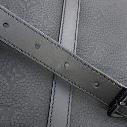 Pre Owned Louis Vuitton Sac Plat Black Monogram Taurillon