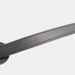 Pre Owned Louis Vuitton Monogram Eclipse Clutch Box Shoulder Bag In Pvc-Coated Canvas And Leather Black