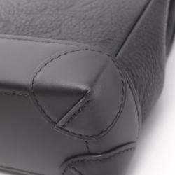 Pre Owned حقيبة يد لوي فيتون ستيمر PM جلد مونوغرام توريلون أسود