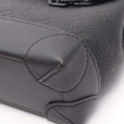 Pre Owned حقيبة يد لوي فيتون ستيمر PM جلد مونوغرام توريلون أسود