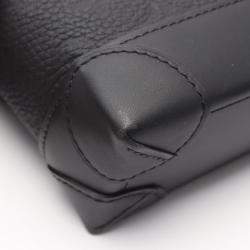 Pre Owned حقيبة يد لوي فيتون ستيمر PM جلد مونوغرام توريلون أسود