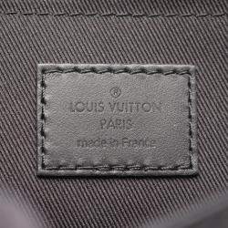 Pre Owned حقيبة يد لوي فيتون ستيمر PM جلد مونوغرام توريلون أسود