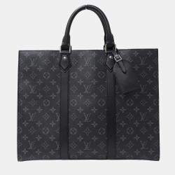 مملوكة مسبقًا Louis Vuitton Monogram Eclipse Tote Bag/Handbag 2-Way Sac Plat 24H Black