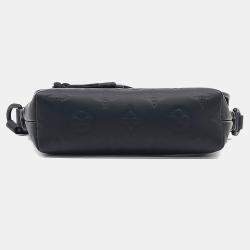 مملوكة مسبقًا محفظة قابلة للارتداء لوي فيتون جلد ظل أسود