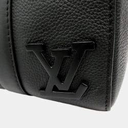 Pre Owned حقيبة لويس فيتون سيتي كيبول جلد أسود