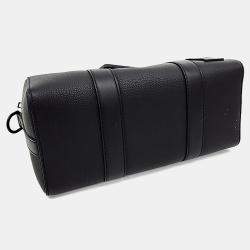 Pre Owned حقيبة لويس فيتون سيتي كيبول جلد أسود