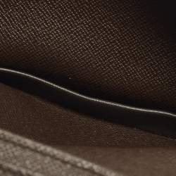 Pre Owned محفظة لوي فيتون برازا كانفاس دامييه إيبين