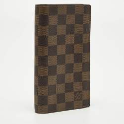 Pre Owned محفظة لوي فيتون برازا كانفاس دامييه إيبين