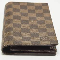 Pre Owned محفظة لوي فيتون برازا كانفاس دامييه إيبين