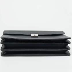 Pre Owned Louis Vuitton Robusto 3 Navy Blue Taiga Leather Briefcase