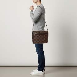 مملوكة مسبقًا حقيبة ماسنجر لويس فويتون سبنسر كانفاس دامييه إبين