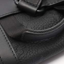 Pre Owned حقيبة ظهر لويس فيتون كريستوفر بي إم مونوغرام توريلون جلد أسود