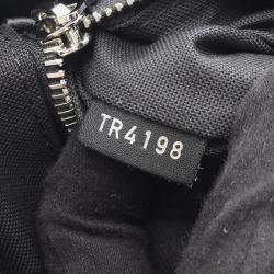 Pre Owned Louis Vuitton Christopher Mm Backpack Coated Canvas And Leather Monogram Macassar Brown Black