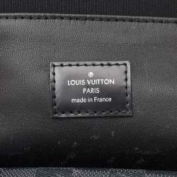 Pre Owned Louis Vuitton Toiletry Kit Black Damier Graphite Canvas Pouch