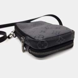 Pre Owned حافظة هاتف مزدوجة من لويس فويتون قماش مطلي متعدد الألوان