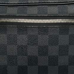 Pre Owned Louis Vuitton Damier Graphite Canvas Kasai Pochette