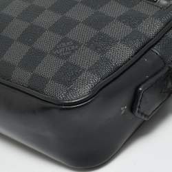 Pre Owned Louis Vuitton Damier Graphite Canvas Kasai Pochette
