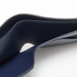مملوكة مسبقًا Louis Vuitton Multiple Bleu Marine Epi Leather Bifold Wallet