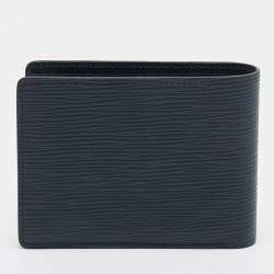 مملوكة مسبقًا Louis Vuitton Multiple Bleu Marine Epi Leather Bifold Wallet