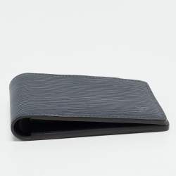 مملوكة مسبقًا Louis Vuitton Multiple Bleu Marine Epi Leather Bifold Wallet