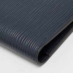 مملوكة مسبقًا Louis Vuitton Multiple Bleu Marine Epi Leather Bifold Wallet