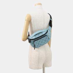 مملوكة مسبقًا Louis Vuitton Rush Bumbag Blue Ciel Monogram Shadow