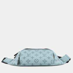 مملوكة مسبقًا Louis Vuitton Rush Bumbag Blue Ciel Monogram Shadow