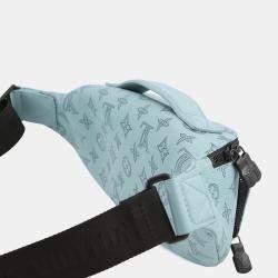 مملوكة مسبقًا Louis Vuitton Rush Bumbag Blue Ciel Monogram Shadow